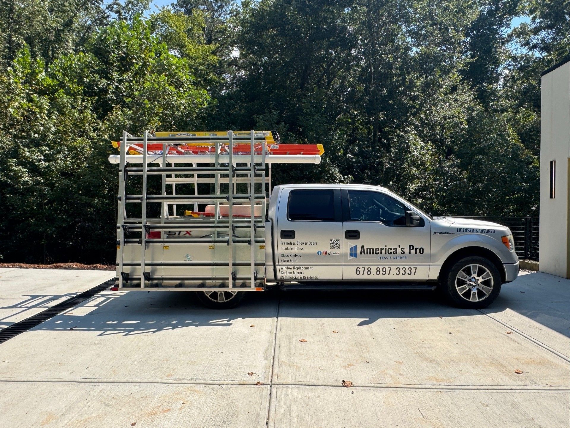 America's Pro Glass and Mirror LLC's truck