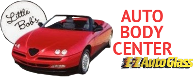 Little Bob's Auto Body Center & E-Z Auto Glass Logo