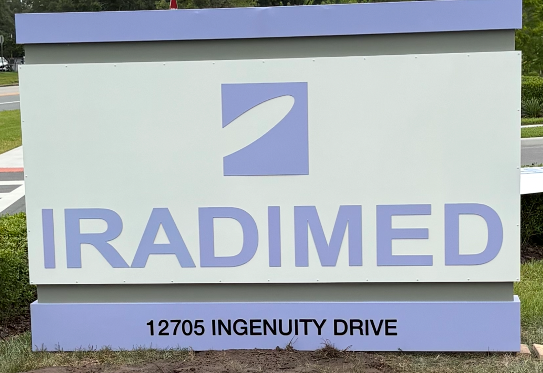 IRADIMED sign