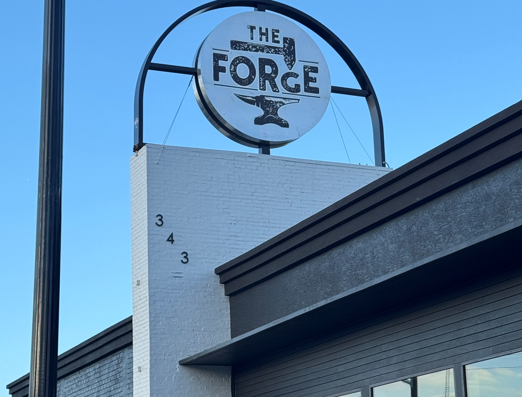 The Forge sign