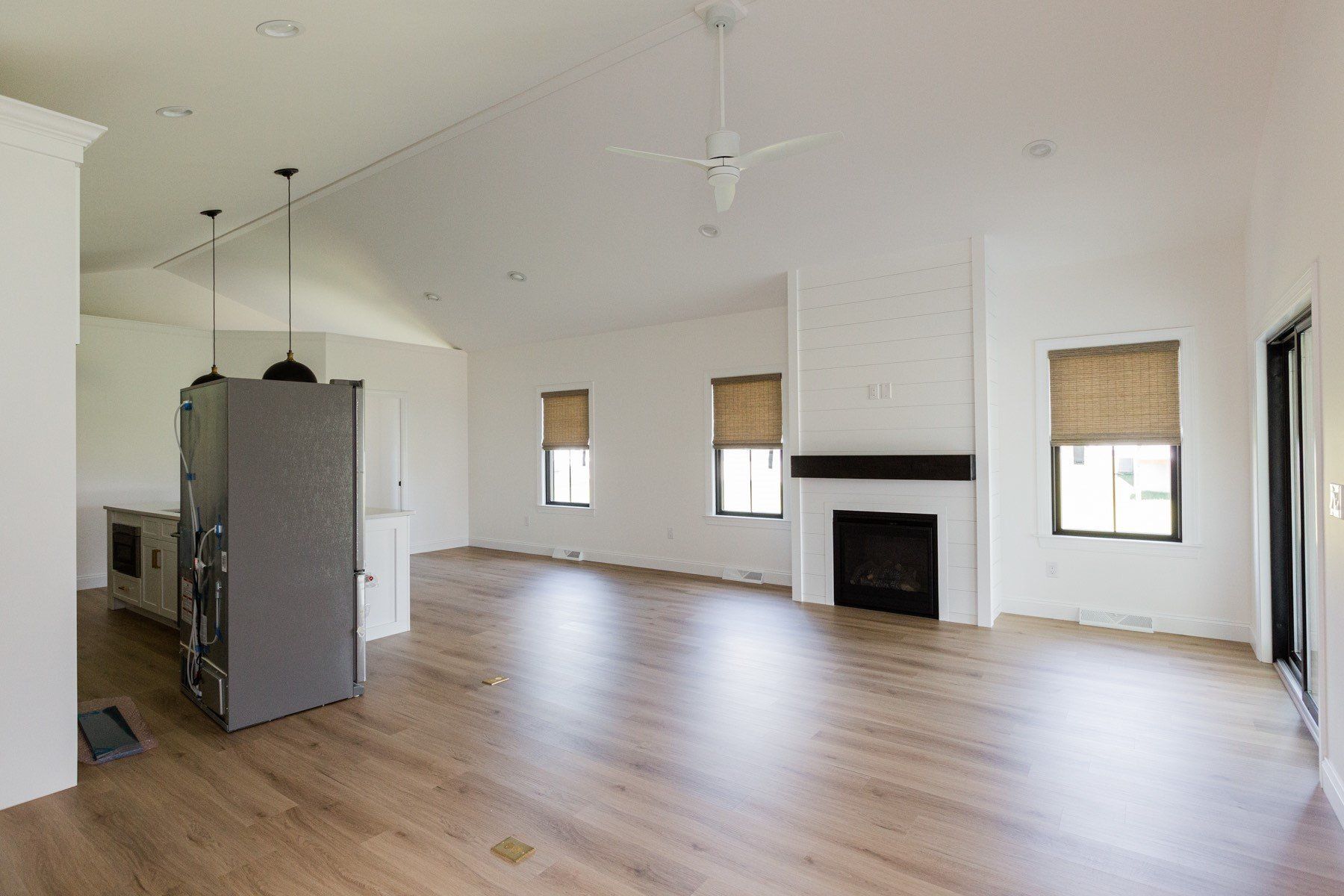 white interior house