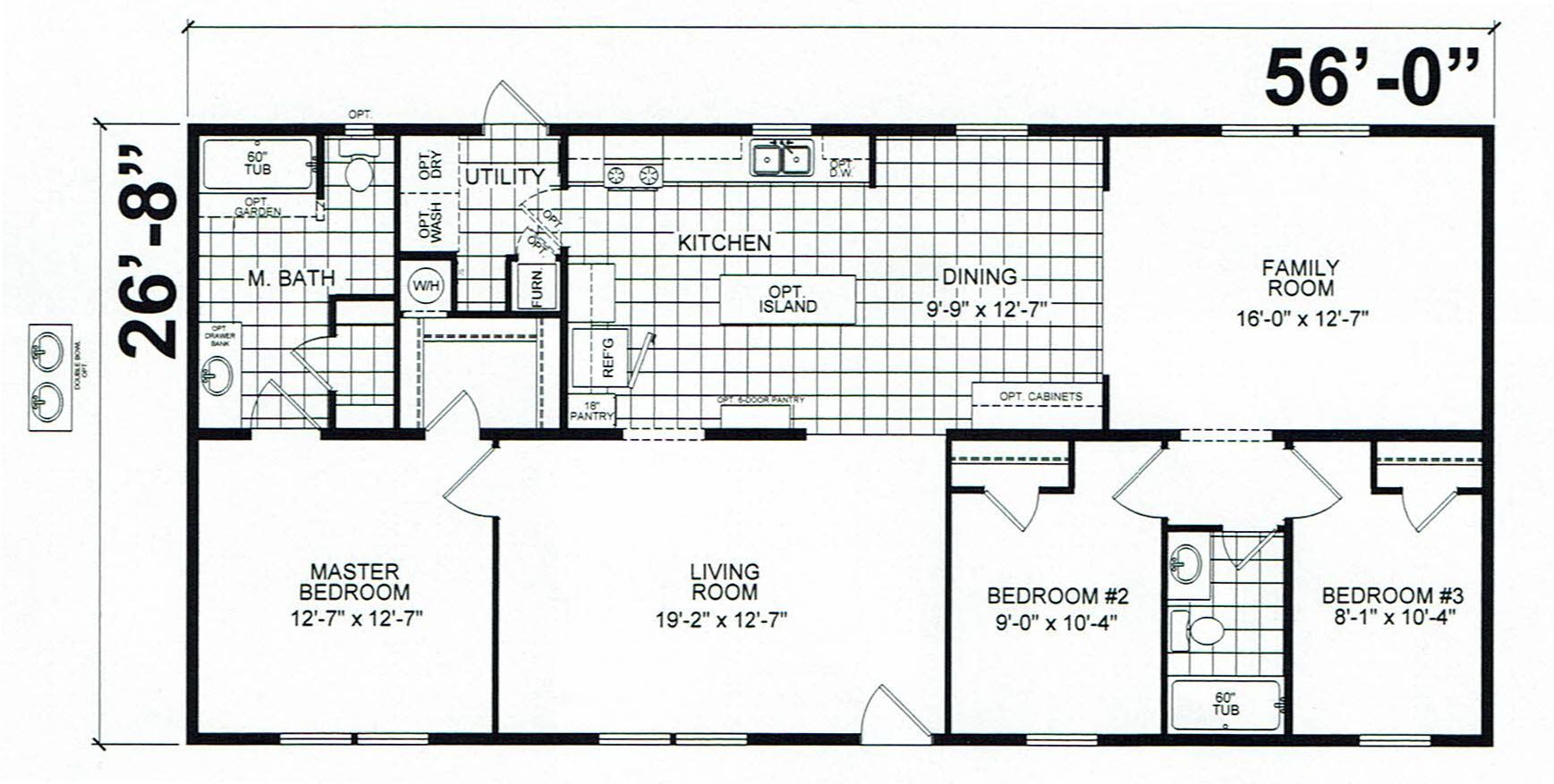A black and white floor plan of a house.