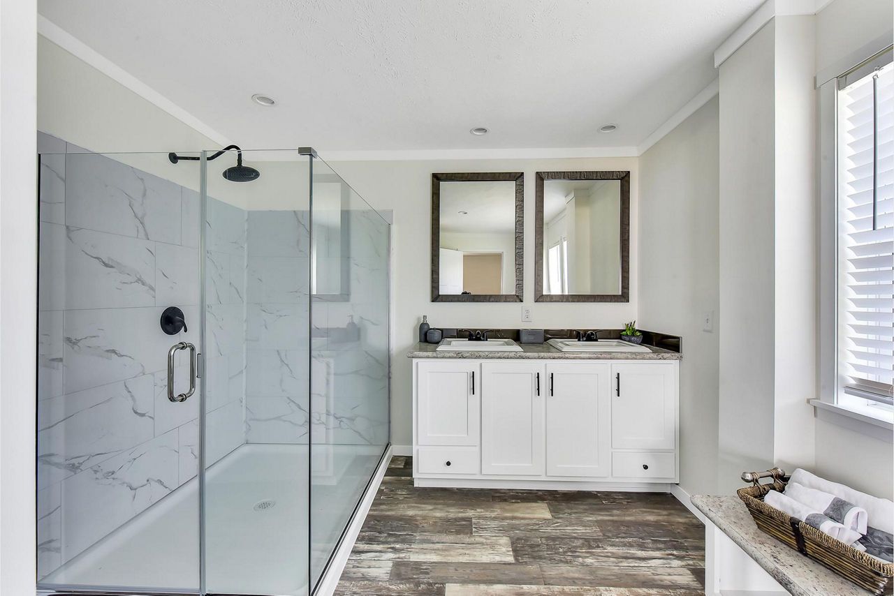 master bath of the Catena model