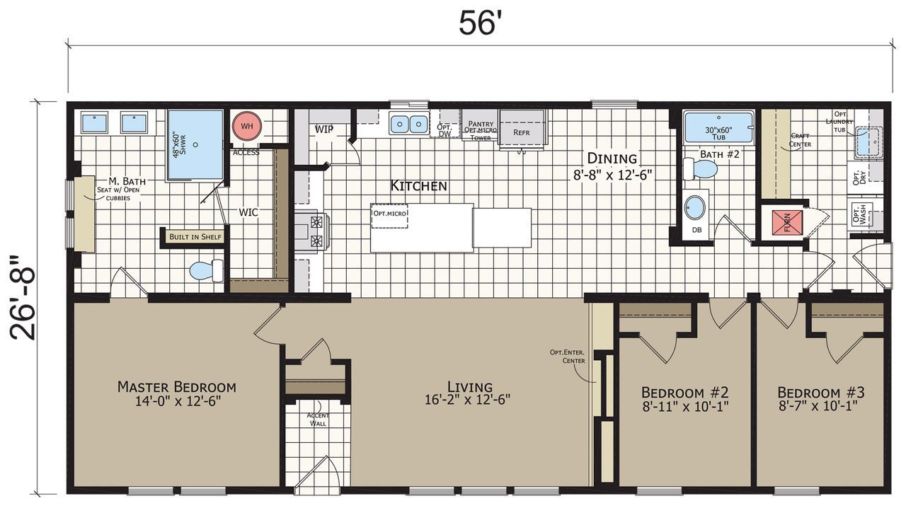 The Catena floor plan