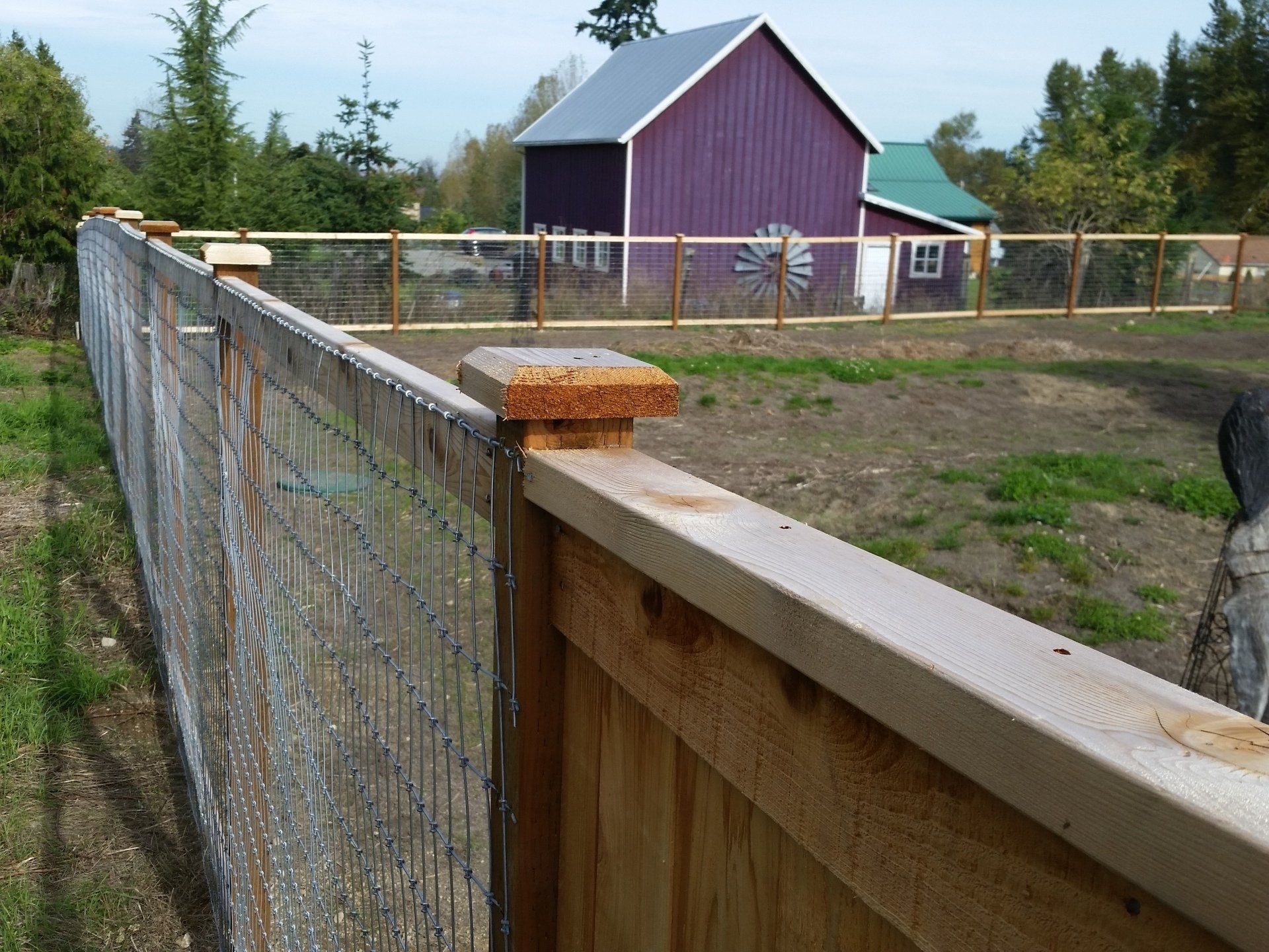 Farm fencing