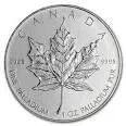 Canadian 1-cent coin with maple leaves and “CANADA” engraved around the edge