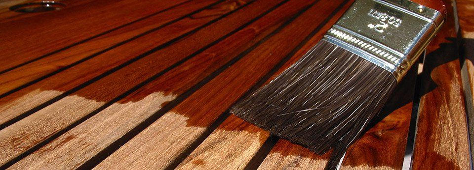 Wood staining