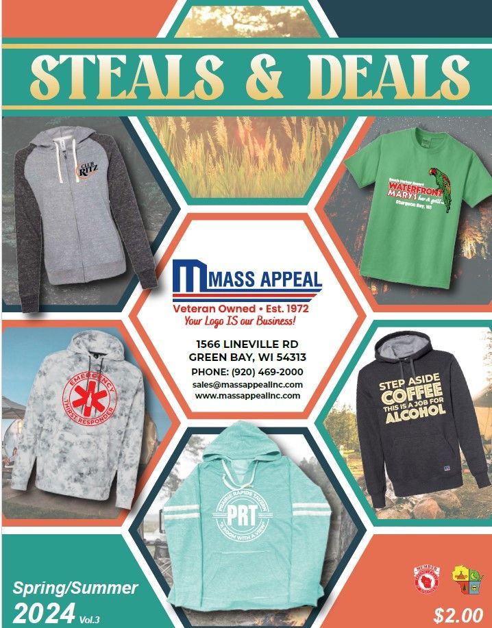Mass Appeal Catalogs  Green Bay Screen Printing
