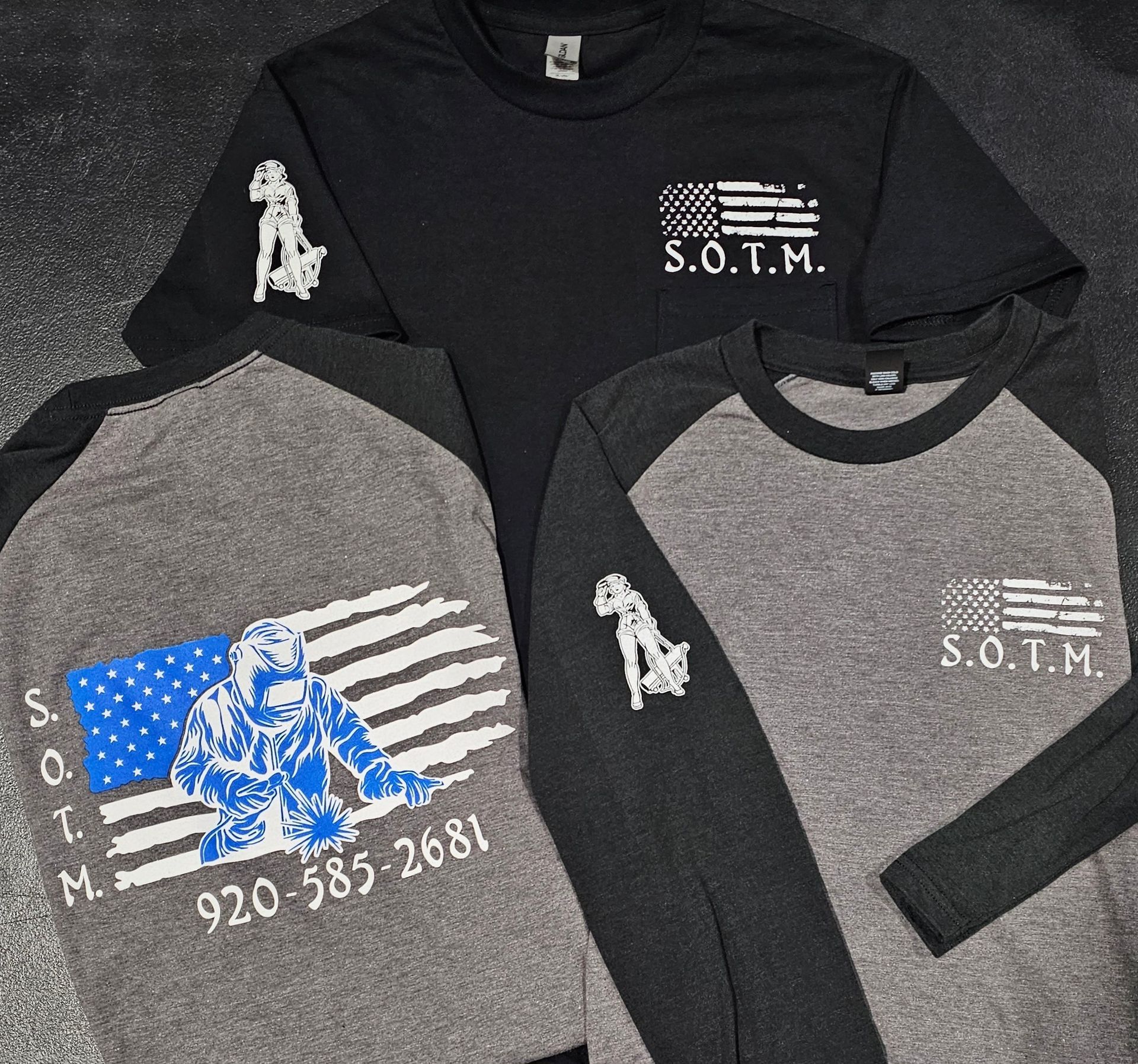 Screen printed apparels