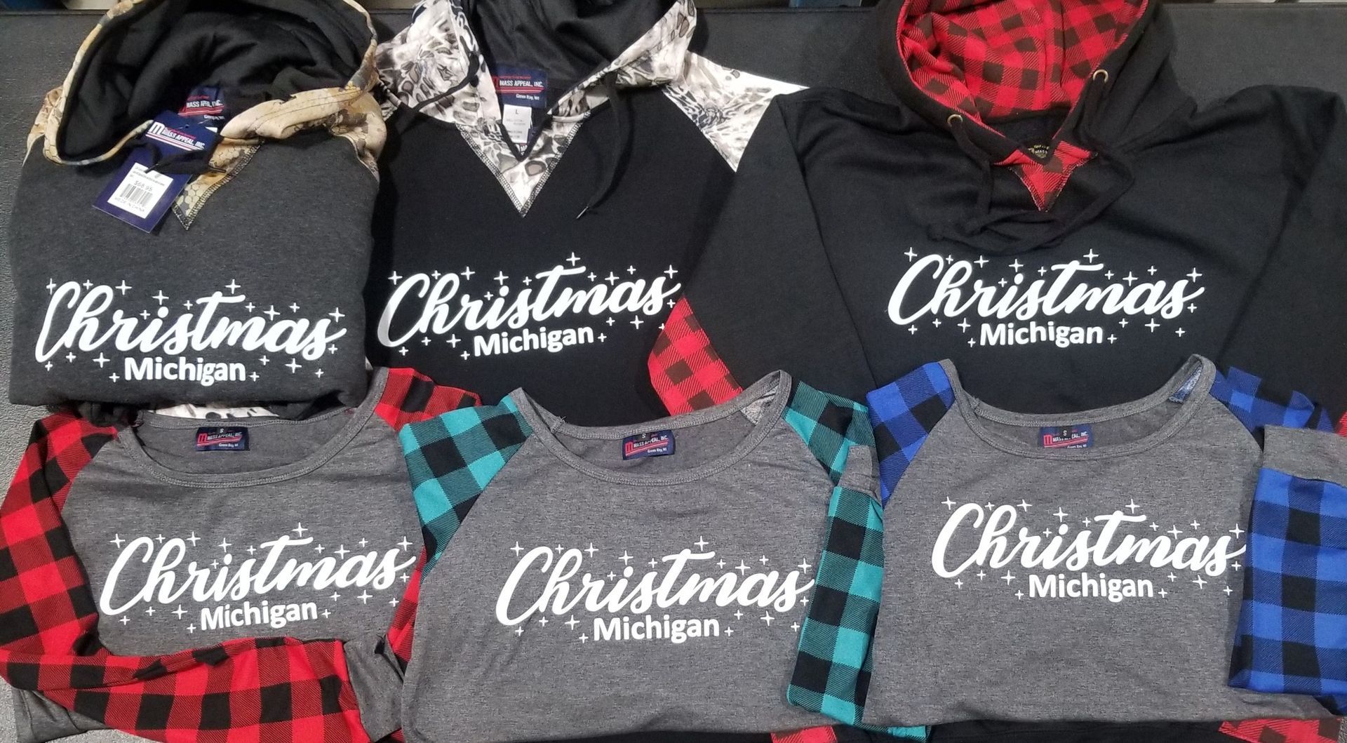 Christmas printed hoodies