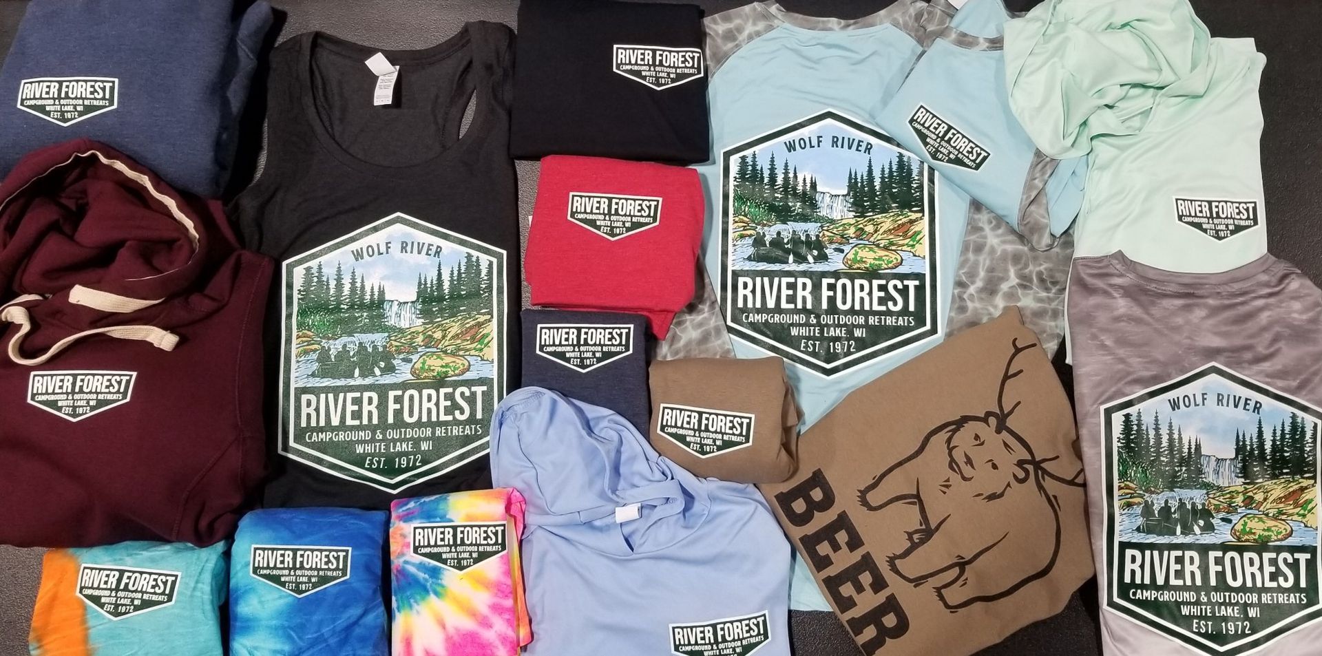 Screen printed apparels