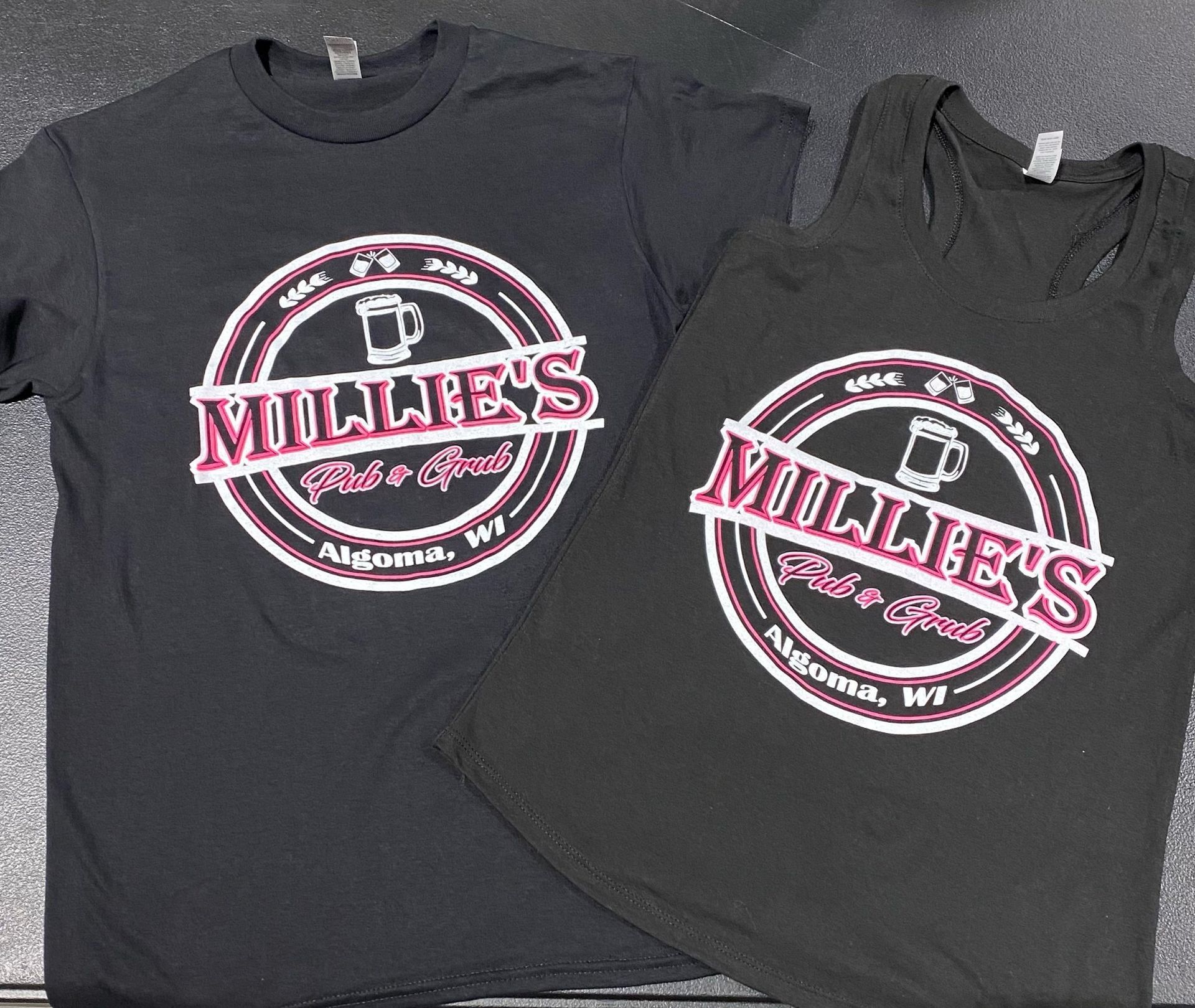 Screen printed apparels