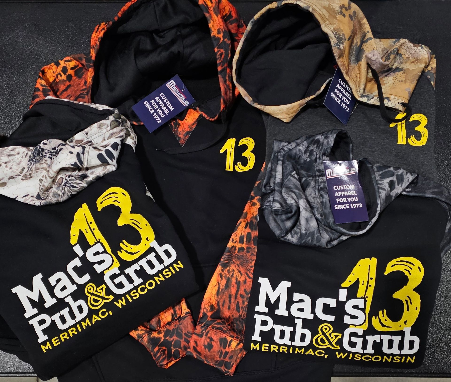 Screen printed apparels