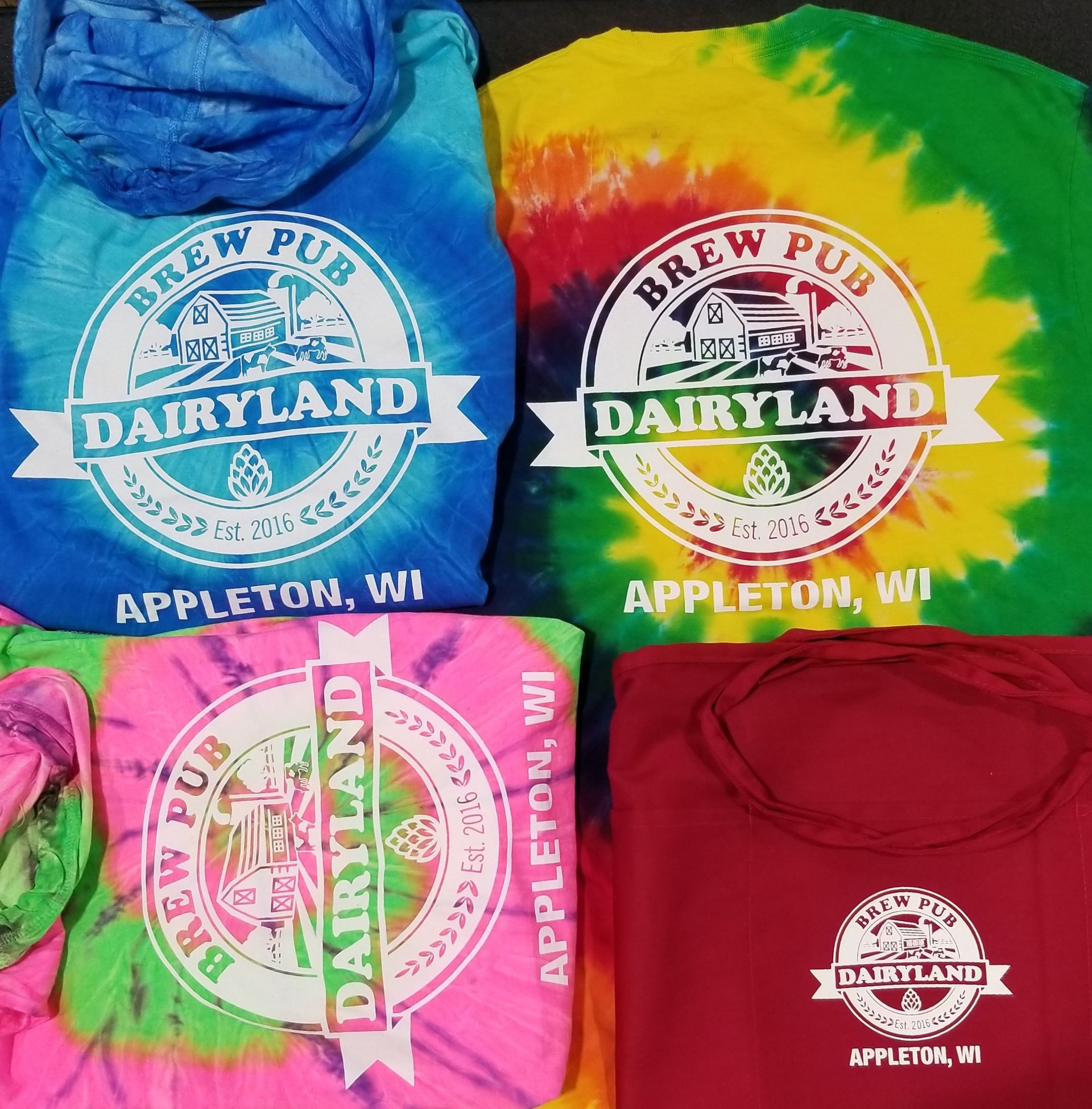 Screen printed apparels