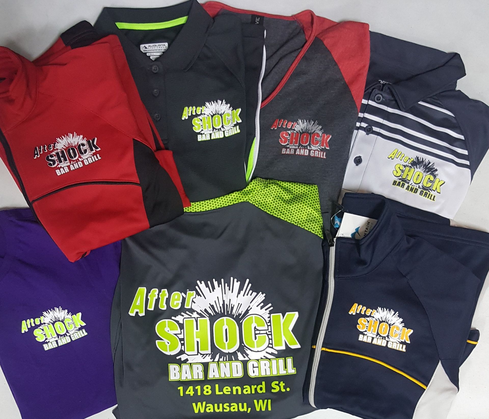 Screen printed apparels