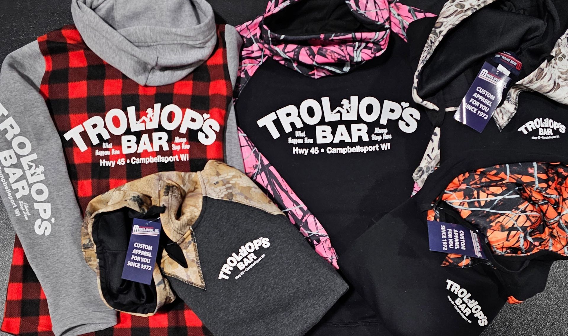 Screen printed apparels