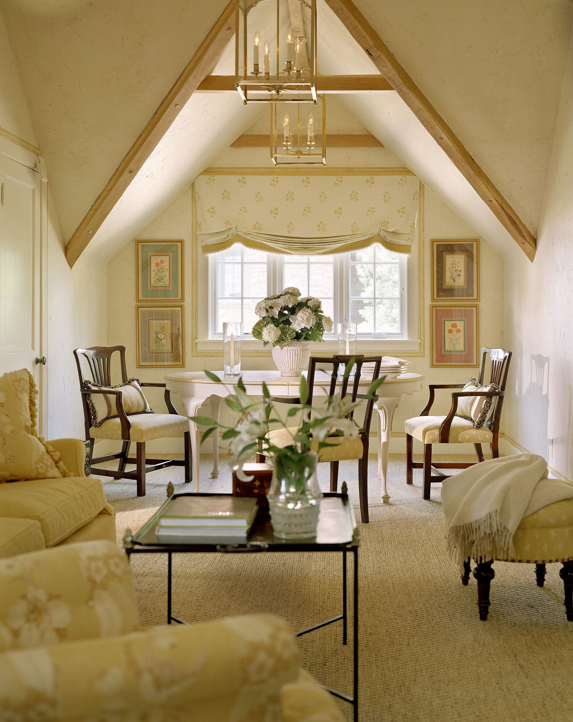 View of new dining room from living area