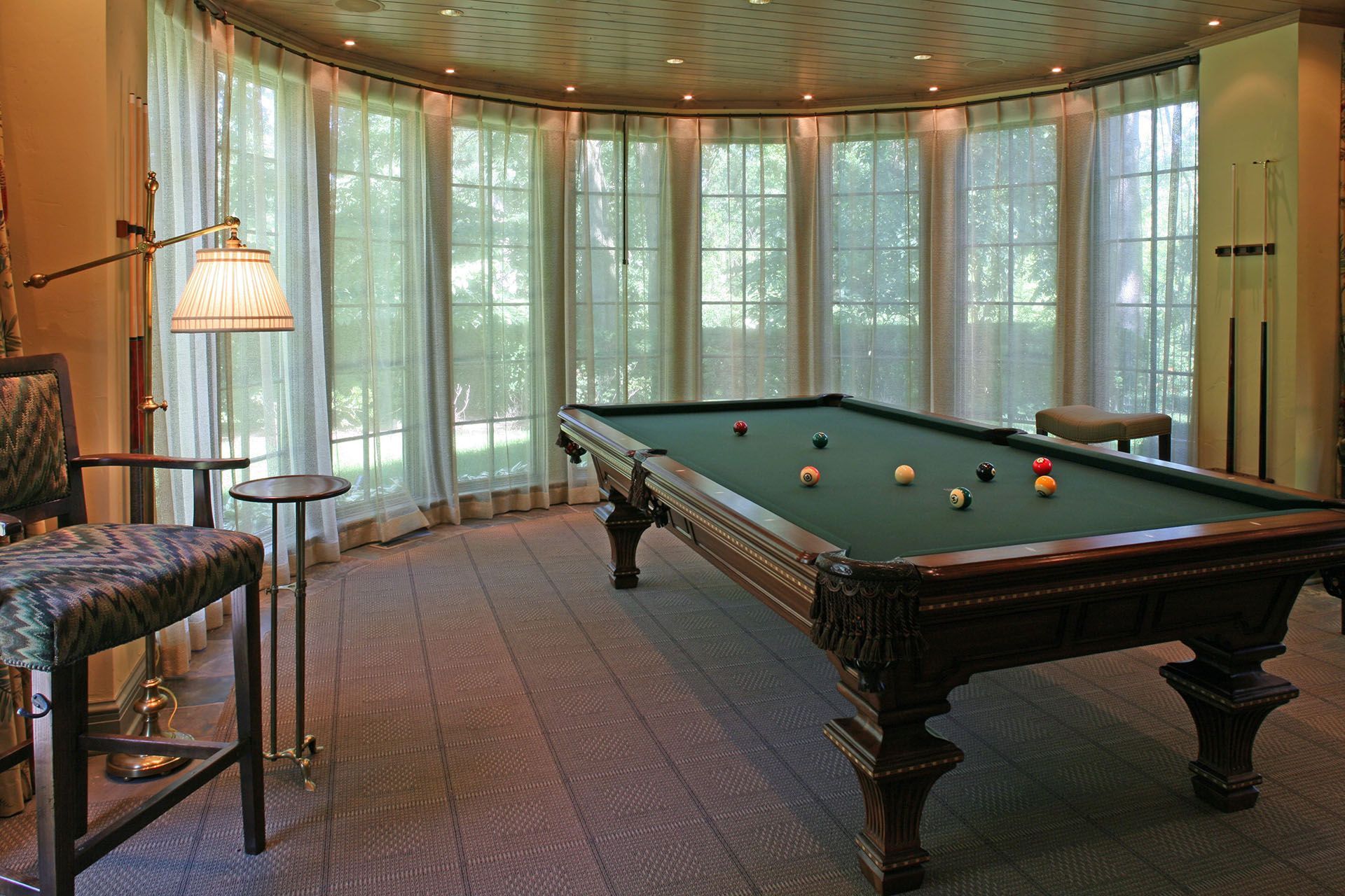 Custom game room