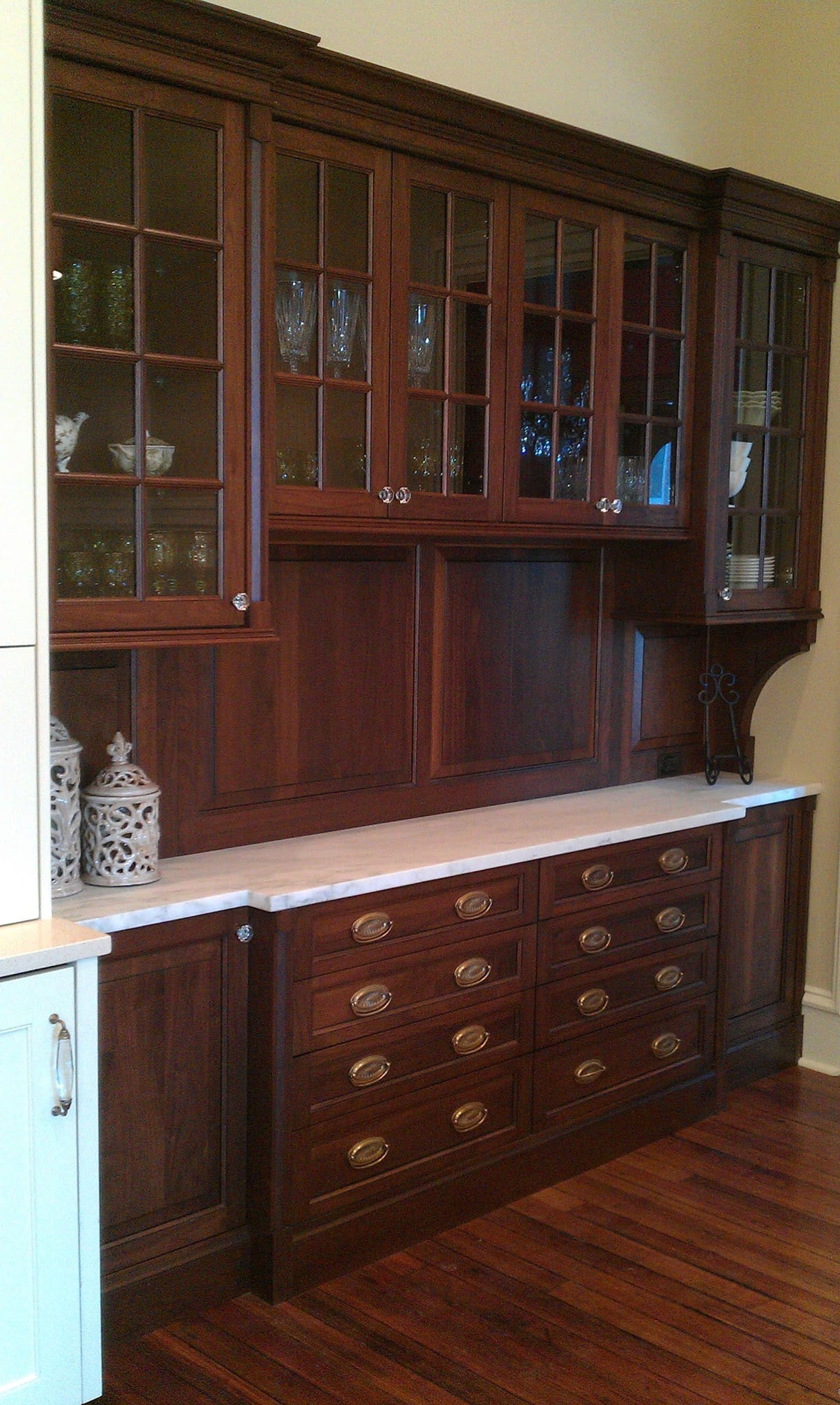 Custom kitchen cabinetry