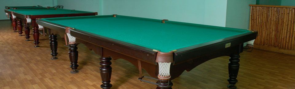 Pool tables