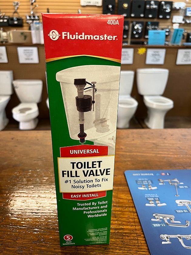 Fluidmaster toilet fill valves