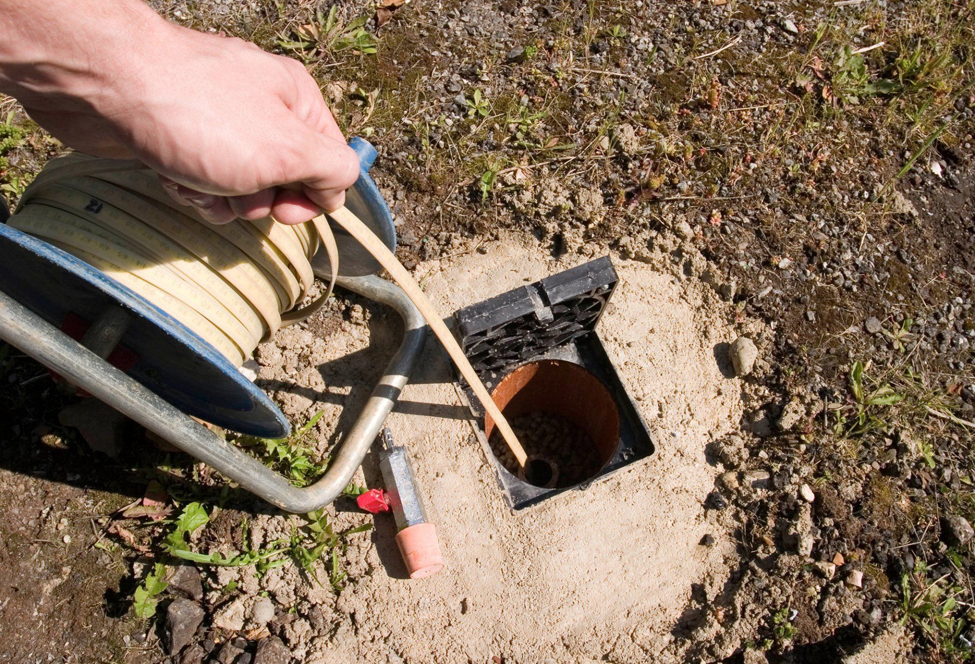 Septic tank inspection