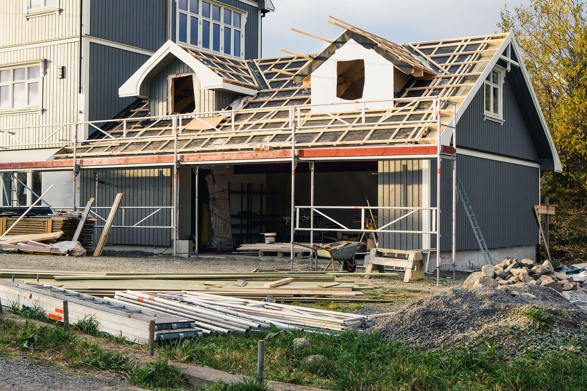 building and remodeling