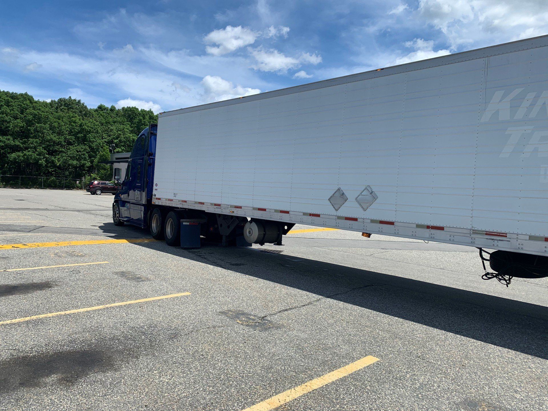 Trailer washing service