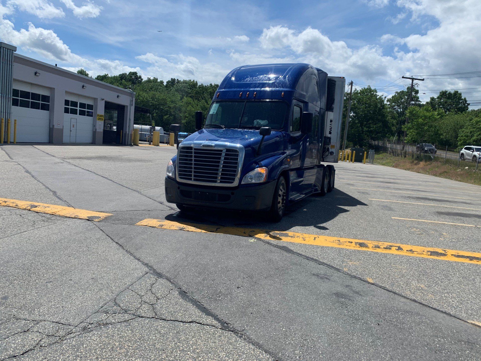 Trailer washing service