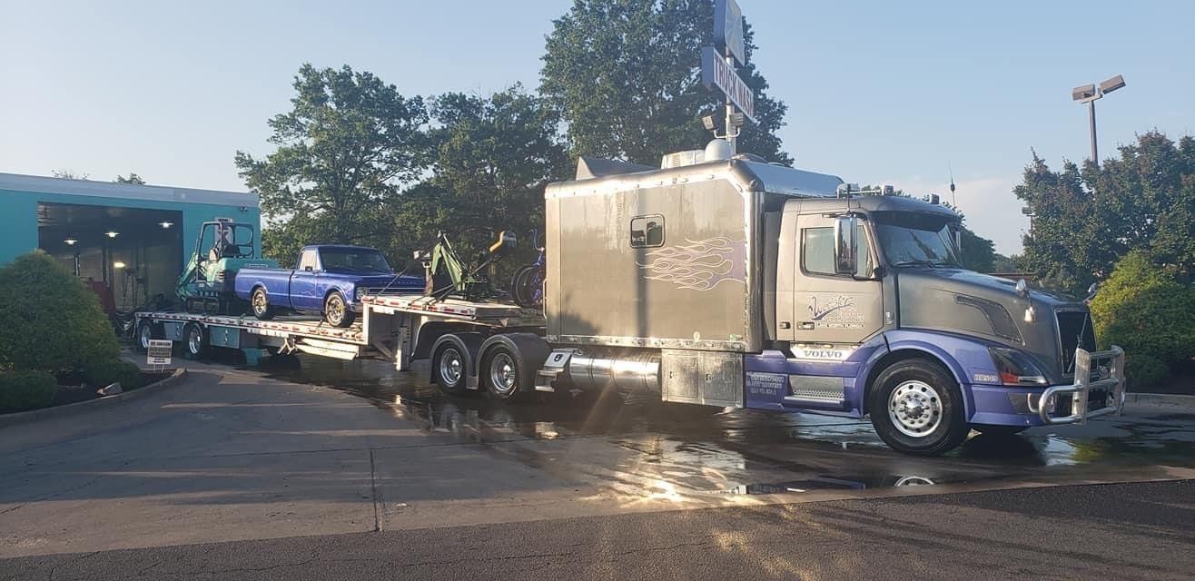 Trailer washing service