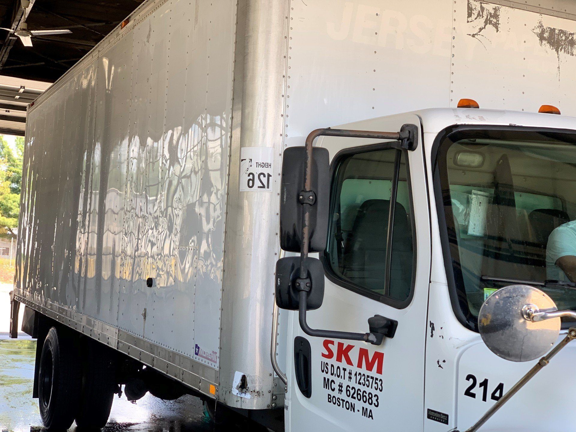 Trailer washing service