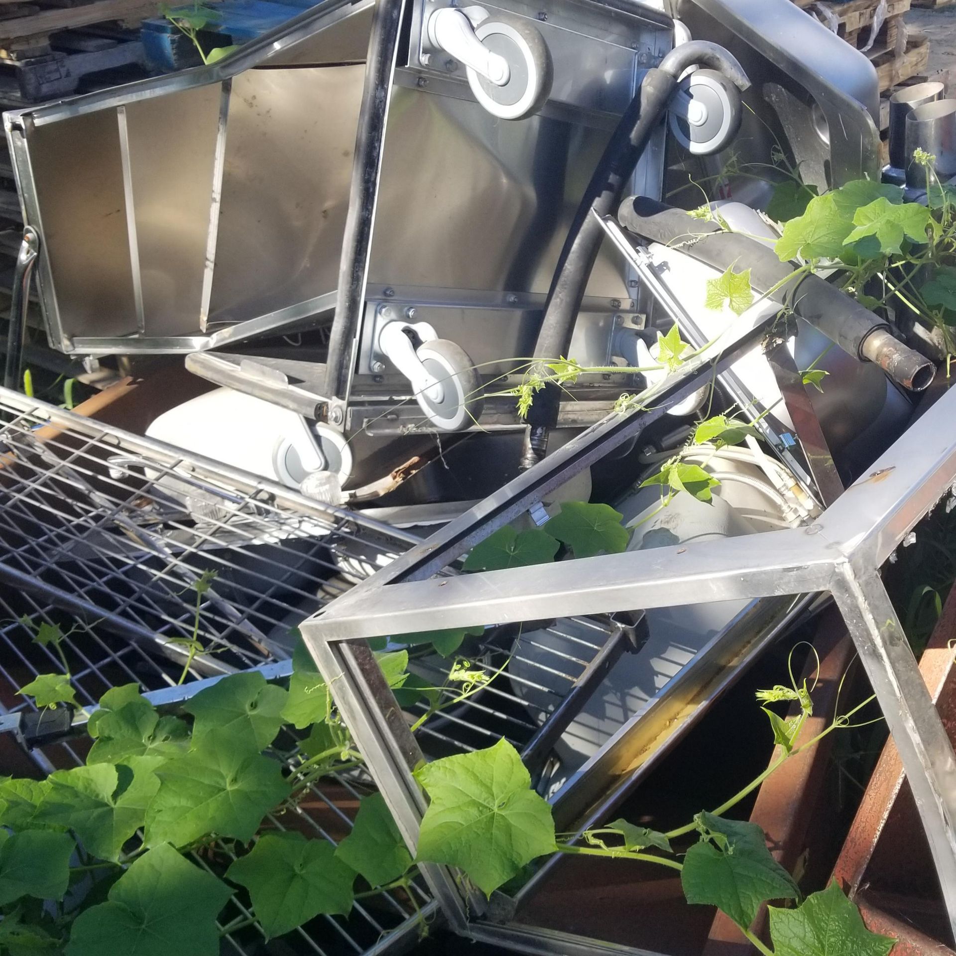 Dirty Stainless Steel Un-Prepared