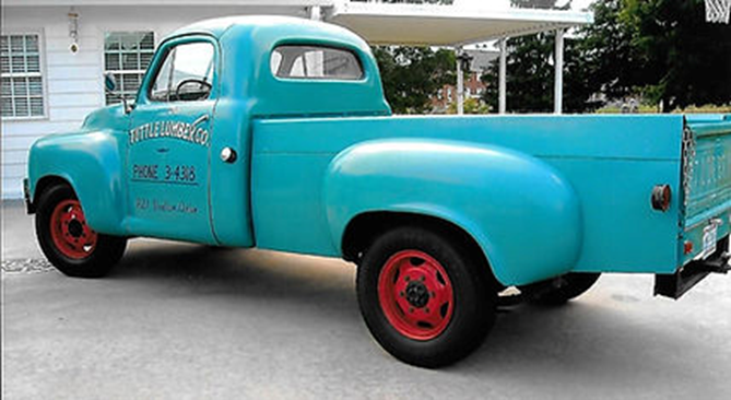 Original Tuttle Lumber Company Truck