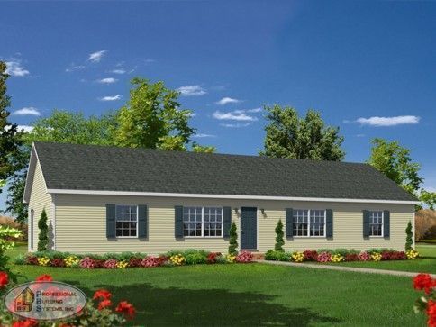 An artist 's impression of a house with a black roof