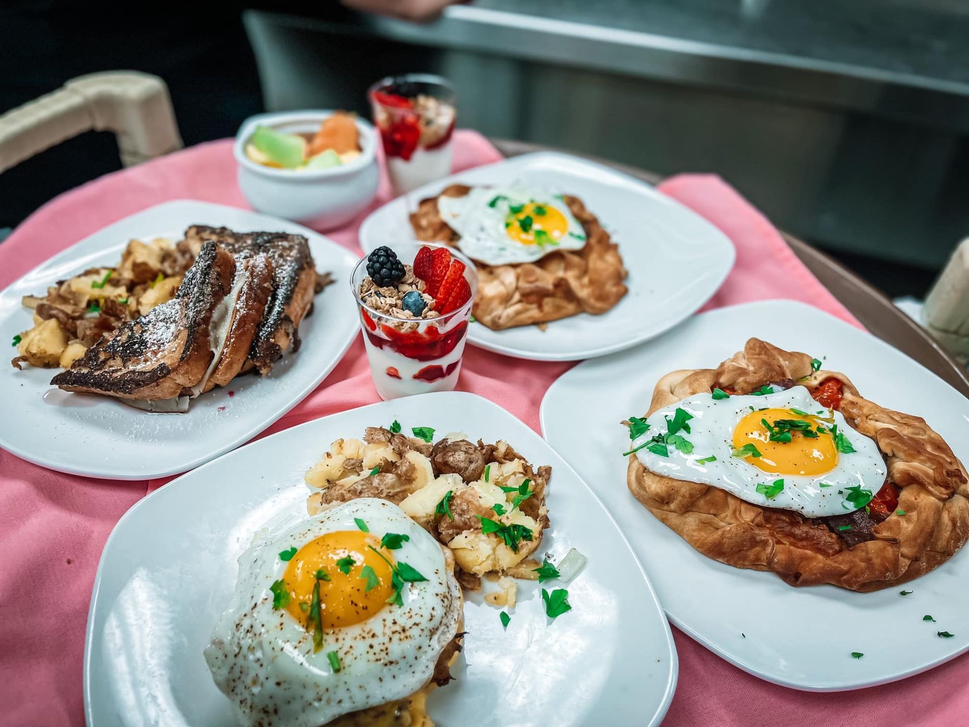Catering food