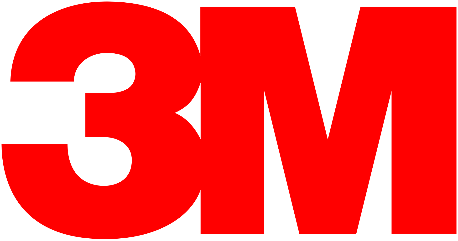 A red 3m logo on a white background.
