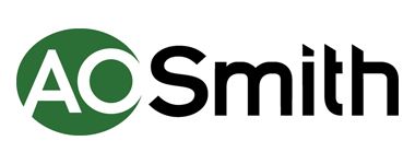The aosmith logo is green and black on a white background.