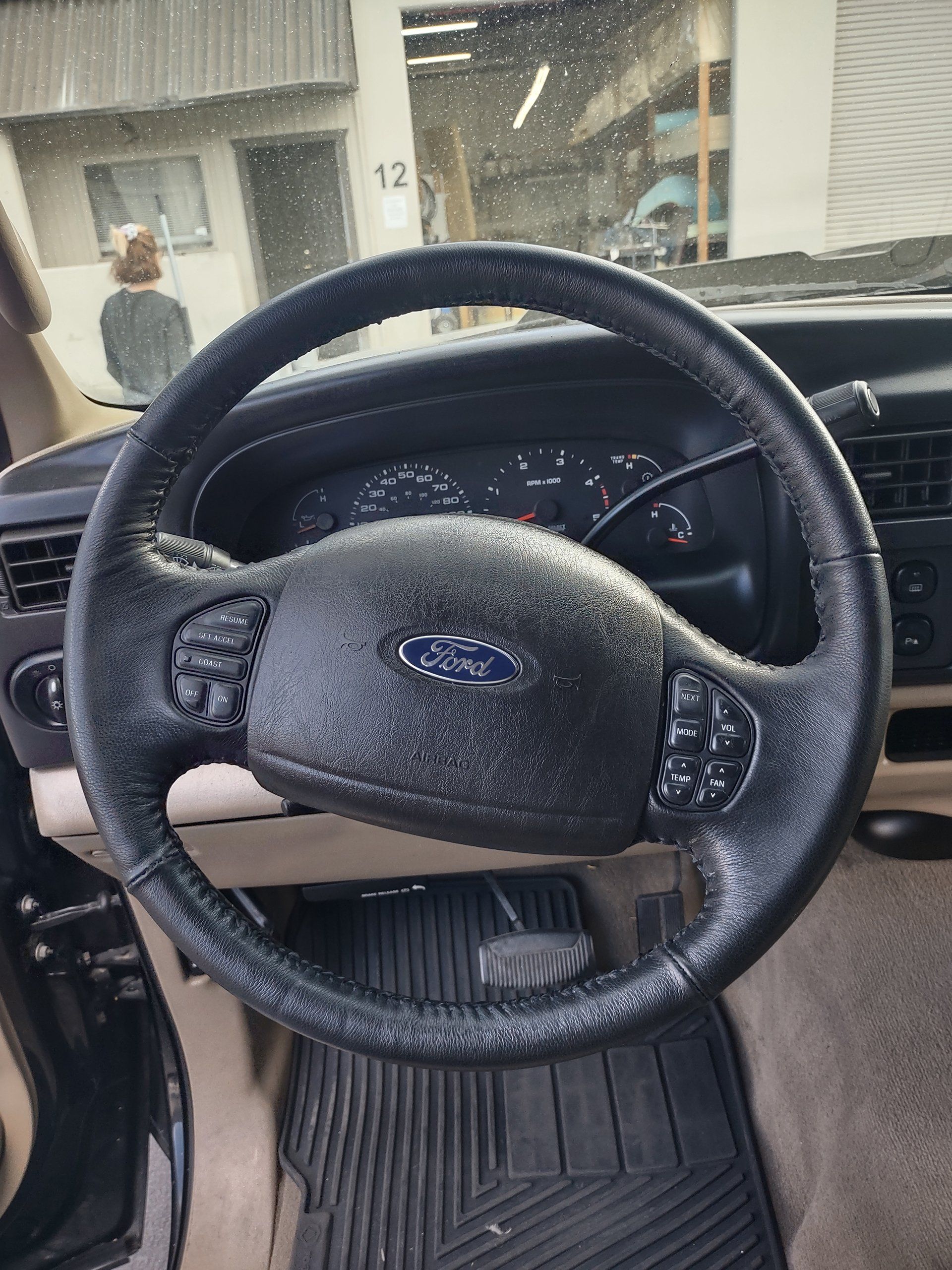 Ford steering wheel