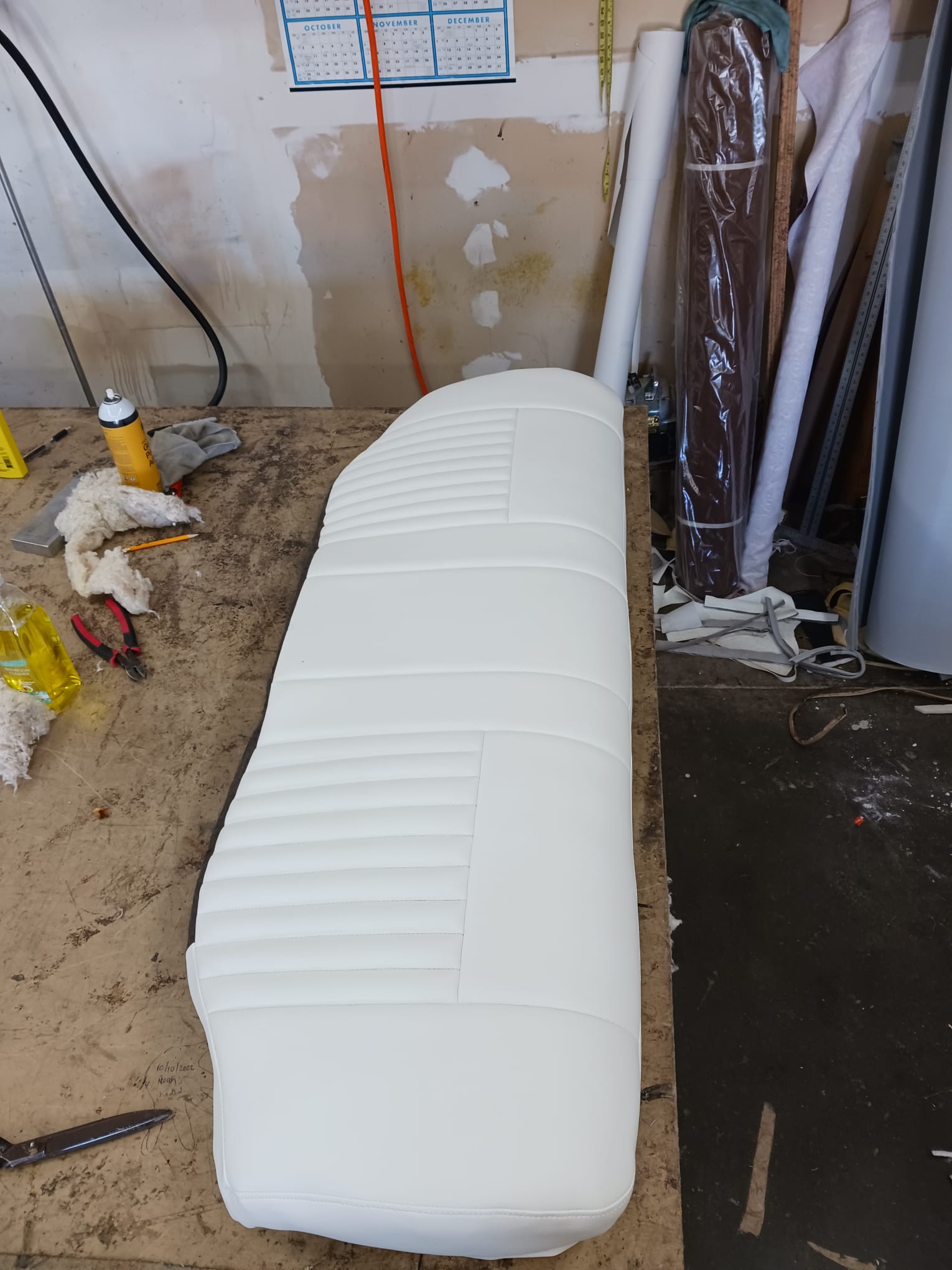 Custom chair backrest