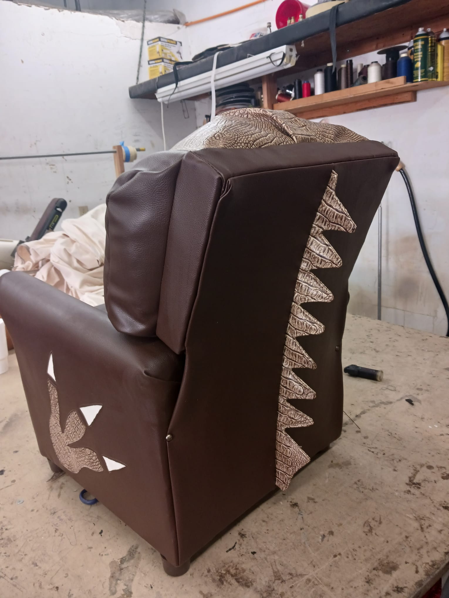 Chair upholstery