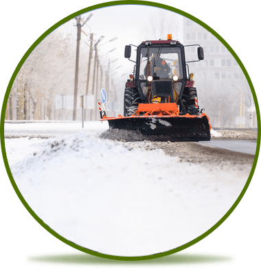 Driveway snow removal