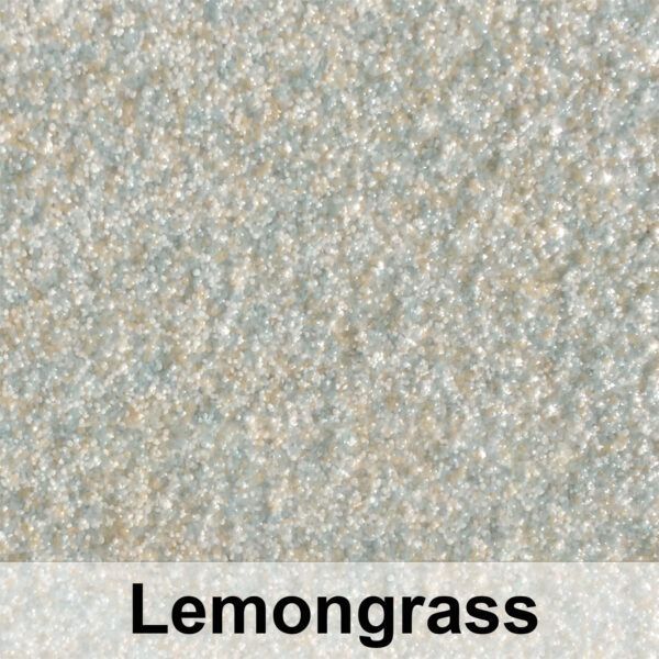 Lemongrass-colored, textured surface with tiny, light-reflecting specks.