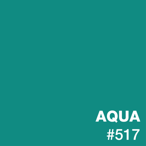 Solid aqua-colored square with 