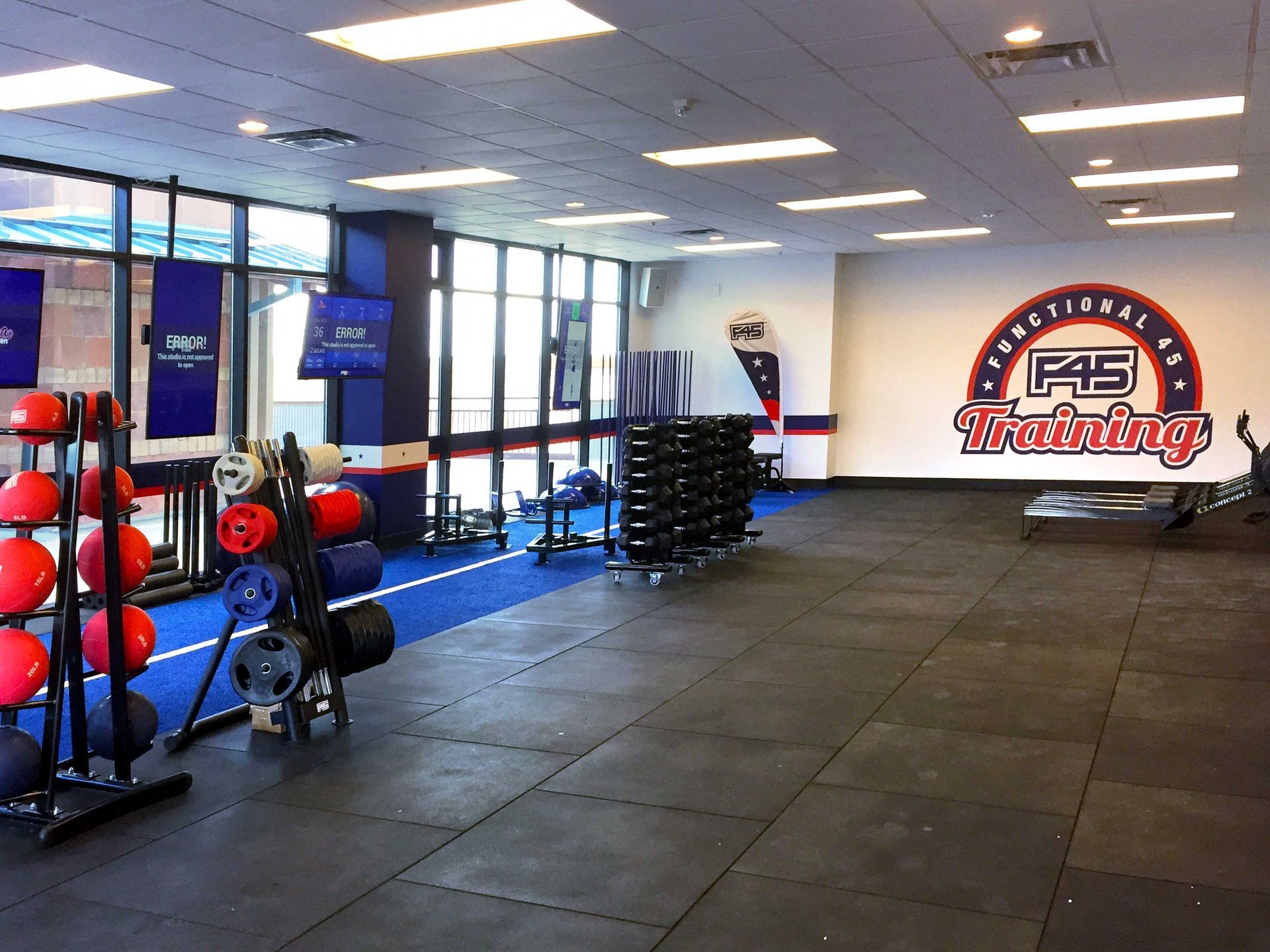 F45 Training Fitness Interior Branding Graphics Boulder Colroado F45 Training Fitness Interior Branding Graphics Boulder Colroado