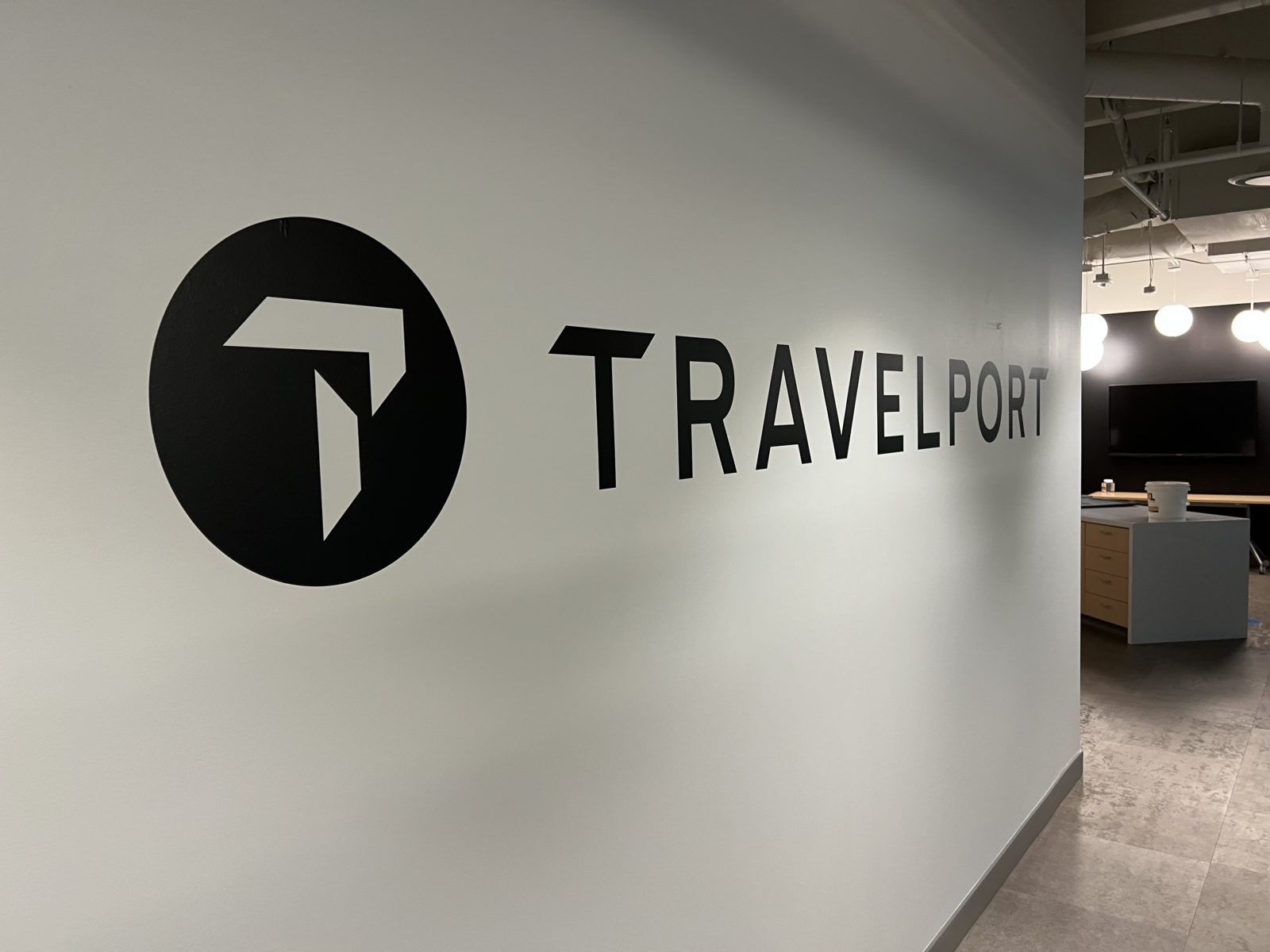 custom vinyl lettering Travelport Greenwood Village Colorado custom vinyl lettering Travelport Greenwood Village Colorado