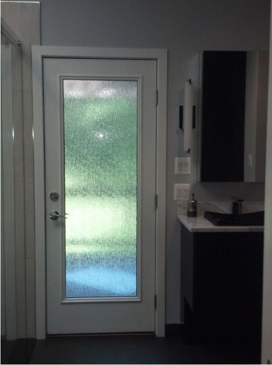 Door remodel in bathroom