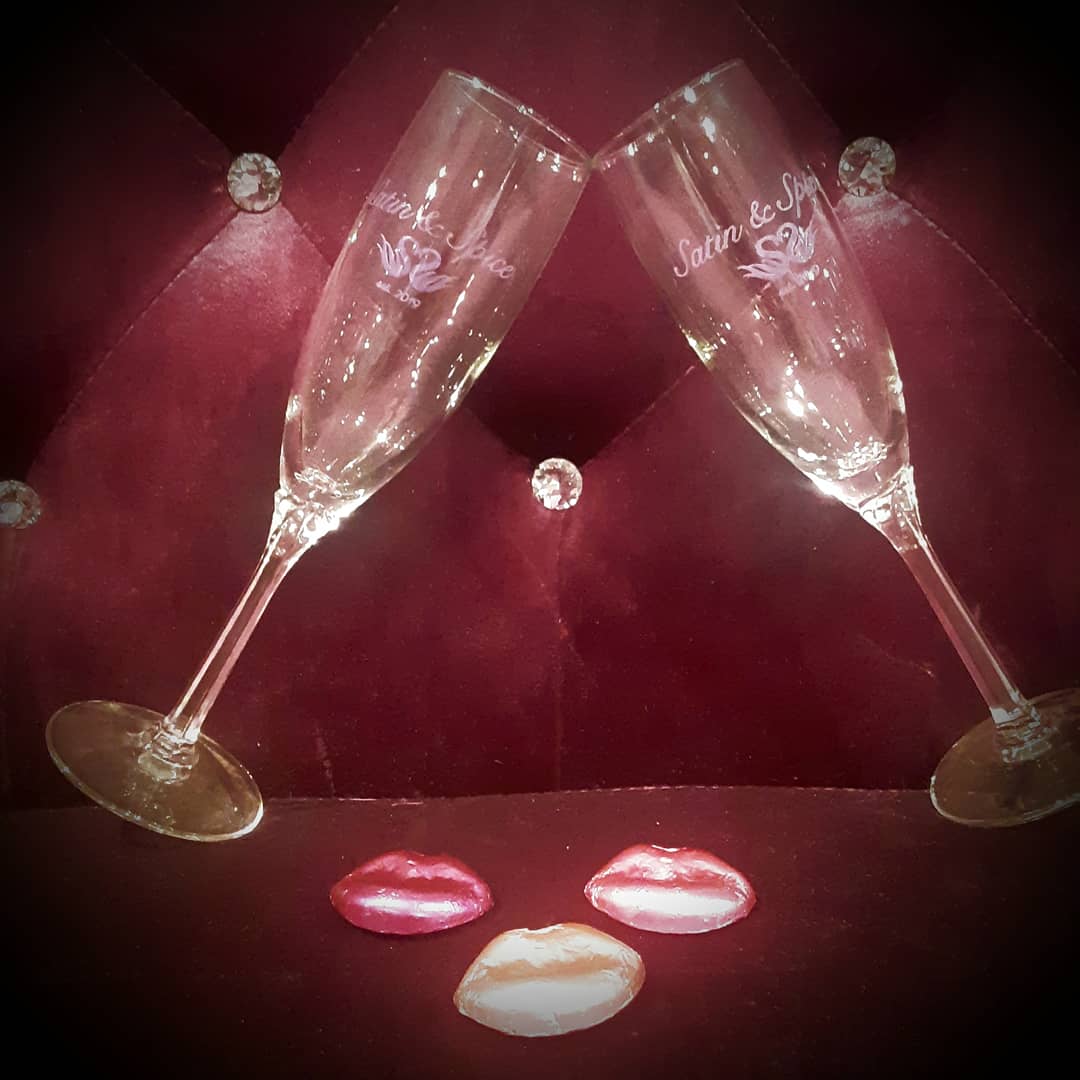 bubbly at Satin & Silk