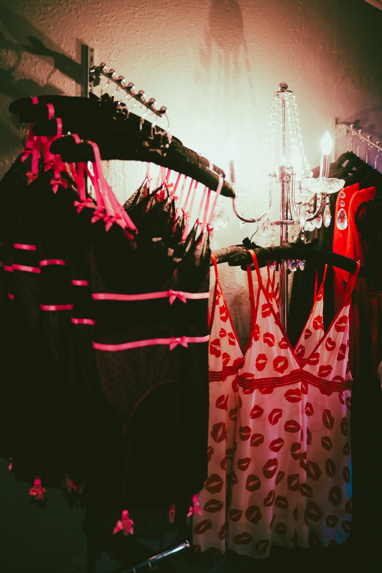 cute lingerie in the store