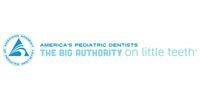 America’s Pediatric Dentists logo with blue tooth icon and tagline “The Big Authority on Little Teeth”