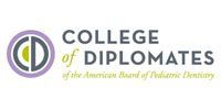 College of Diplomates logo with purple-green circular emblem and gold text on white background
